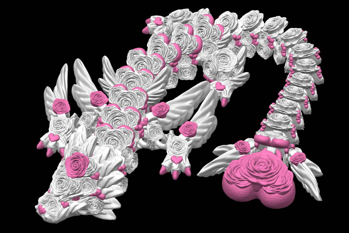 Rose Heart Dragon