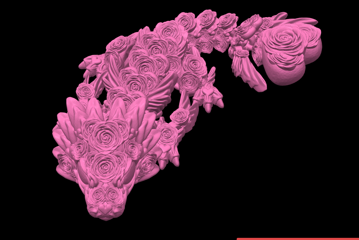Rose Heart Dragon