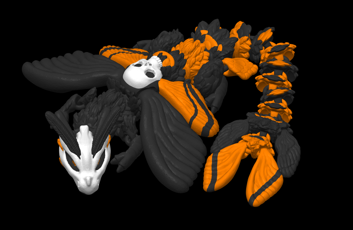 Skull Moth Dragon