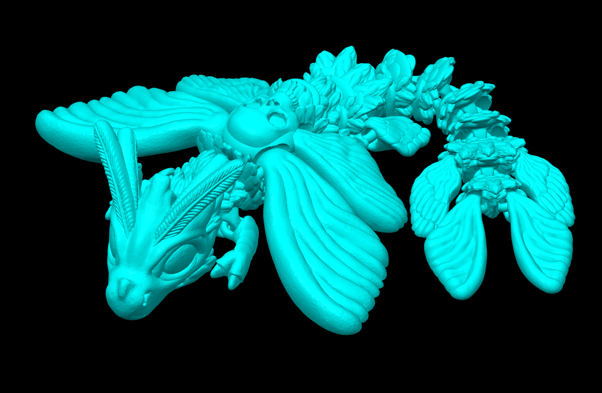 Skull Moth Dragon