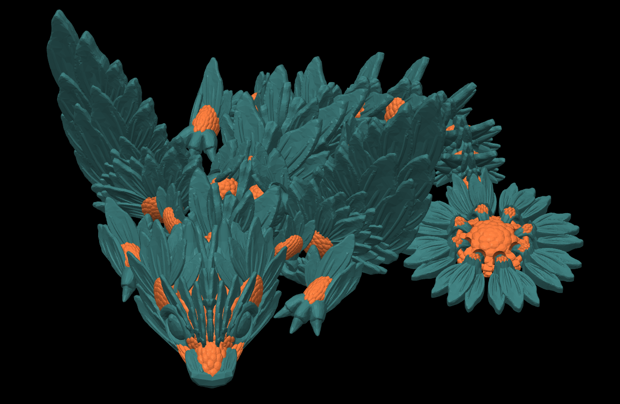 Sunflower Dragon