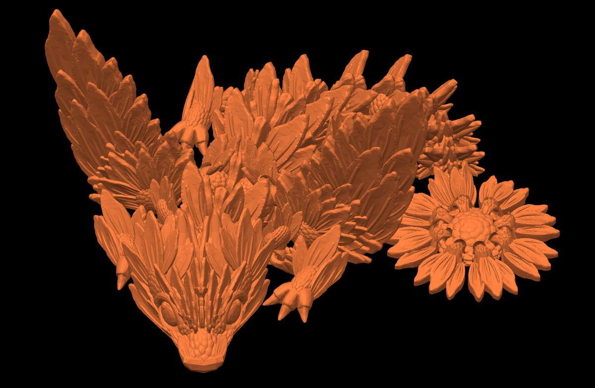Sunflower Dragon