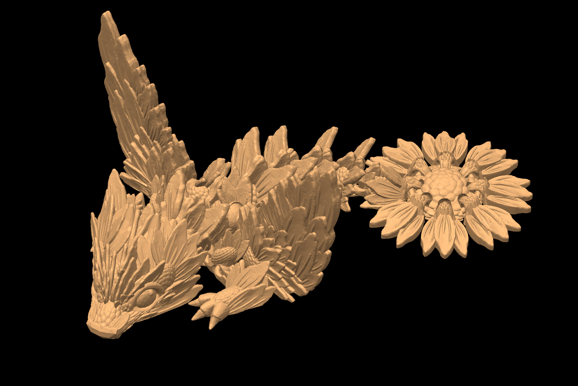 Sunflower Dragon