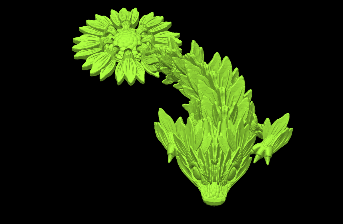 Sunflower Dragon