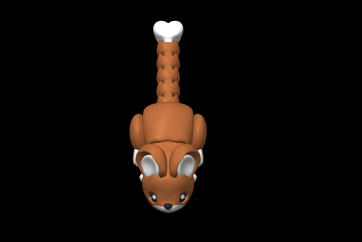 Heart Tail Mouse