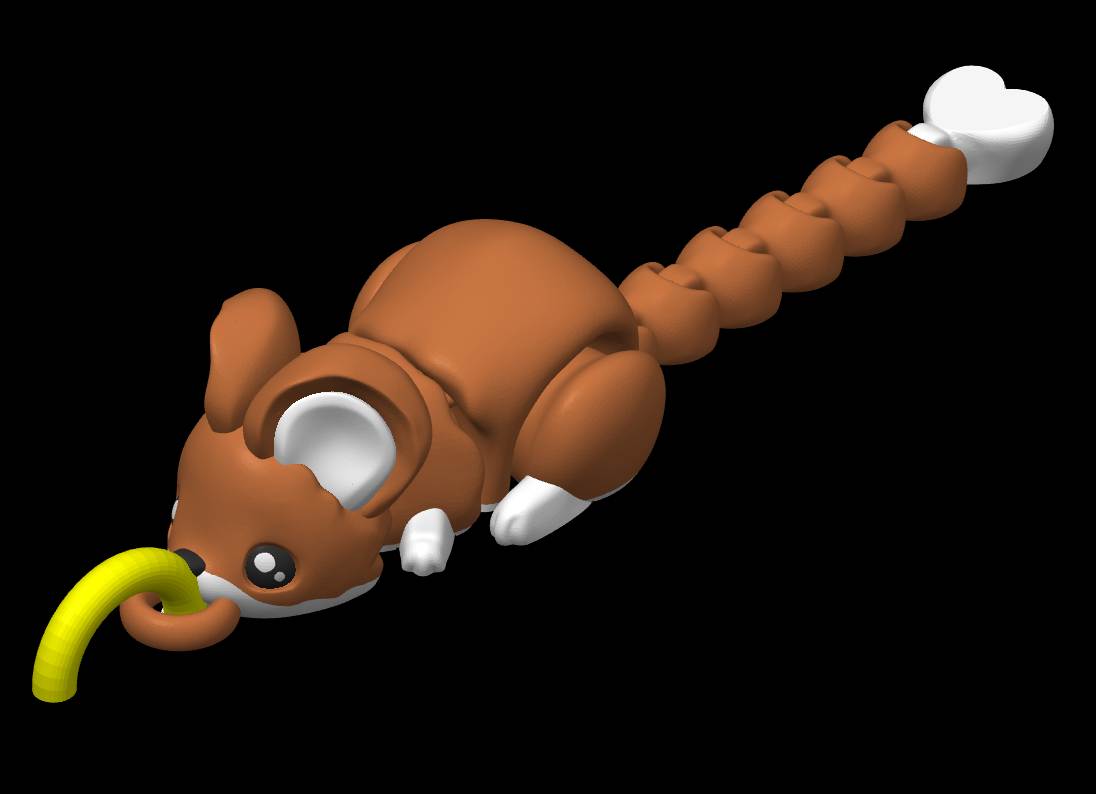 Heart Tail Mouse