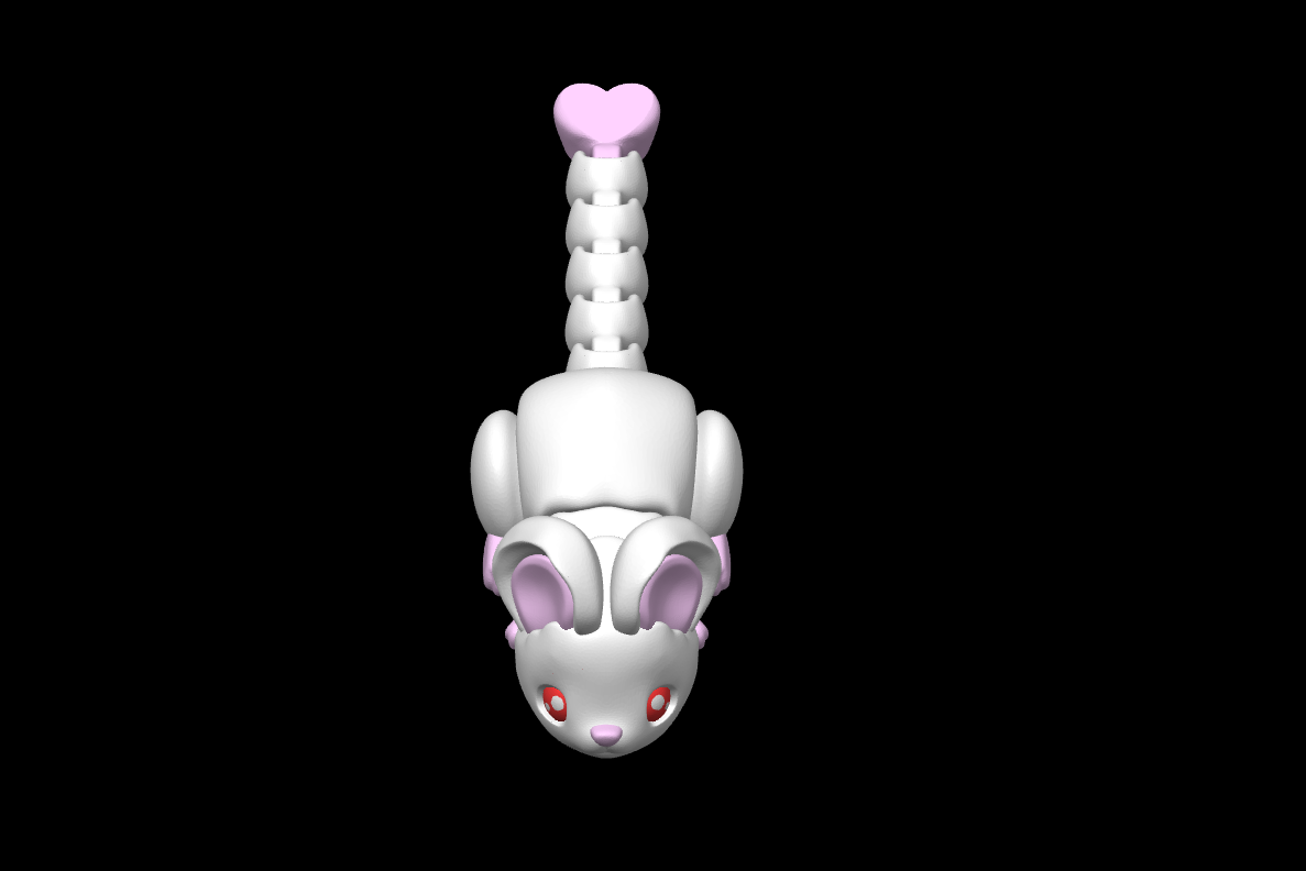 Heart Tail Mouse
