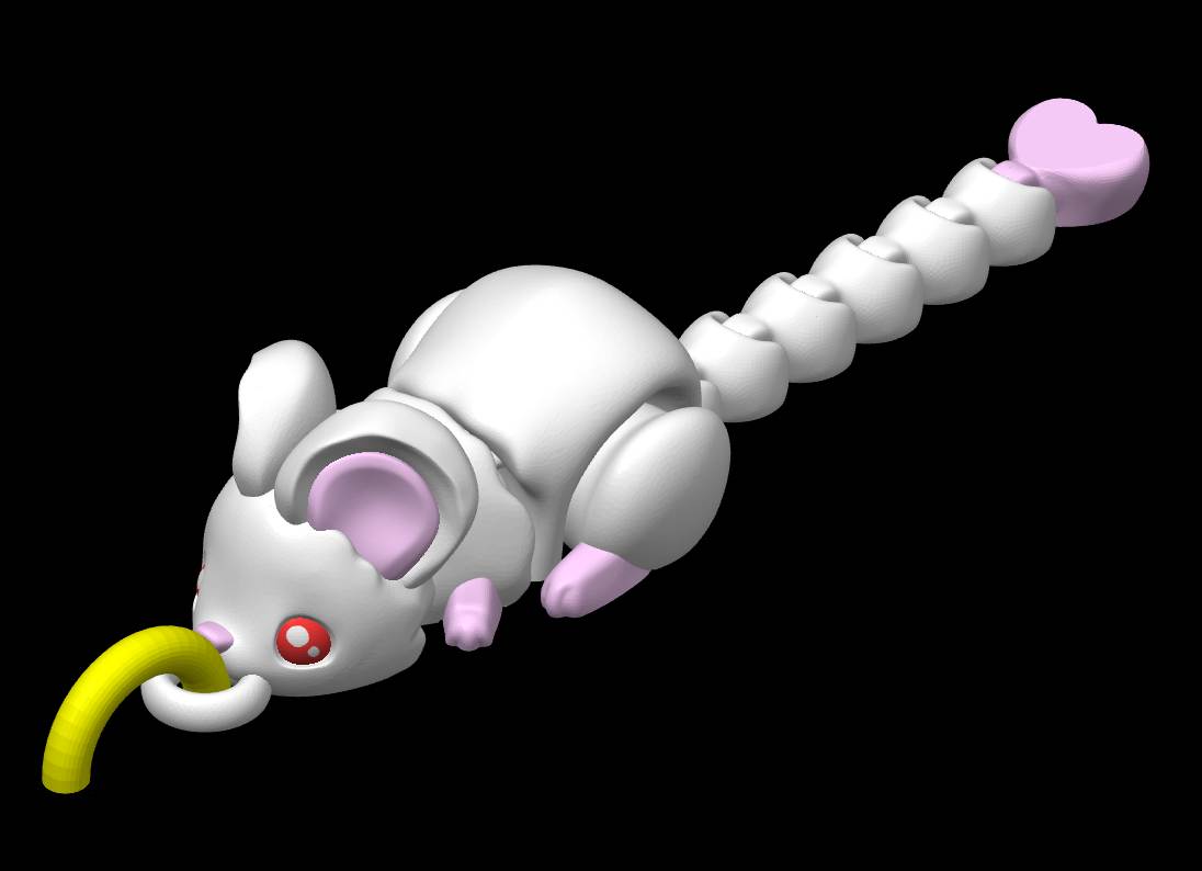 Heart Tail Mouse