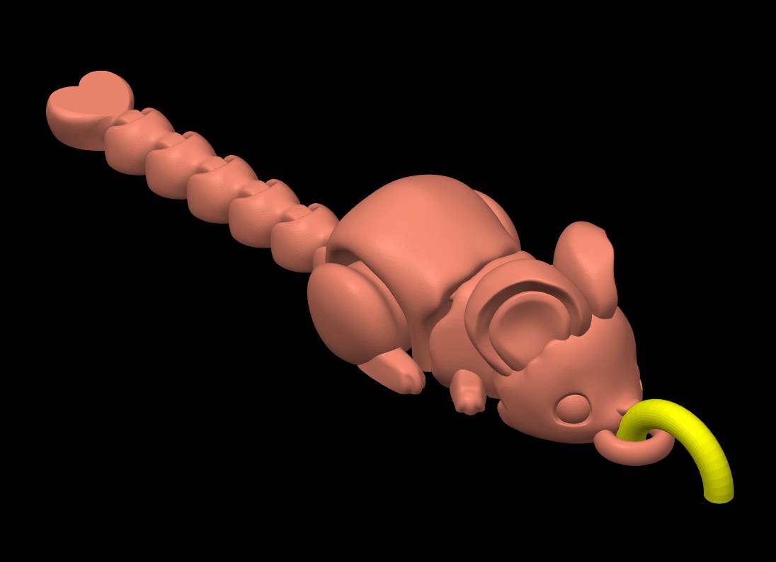 Heart Tail Mouse