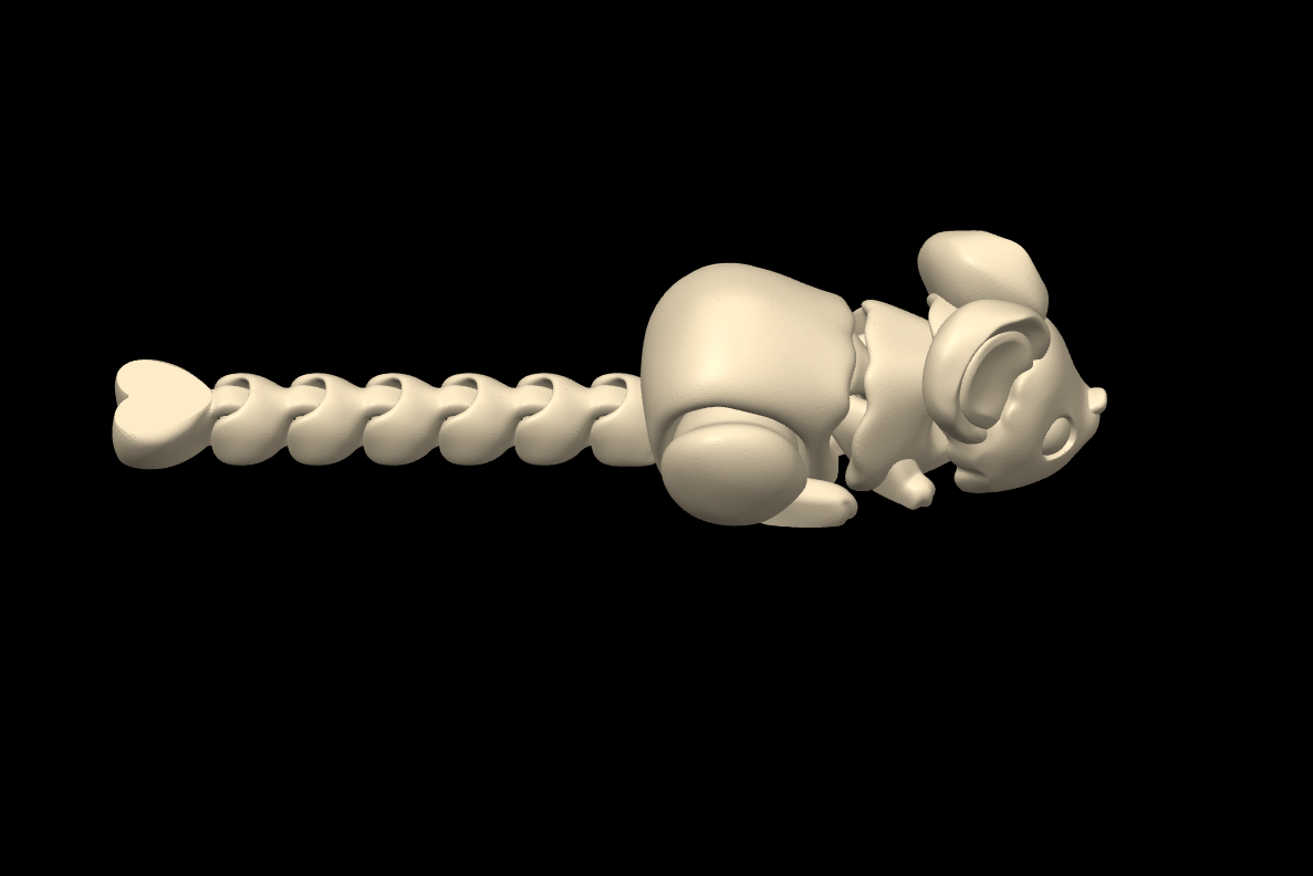 Heart Tail Mouse