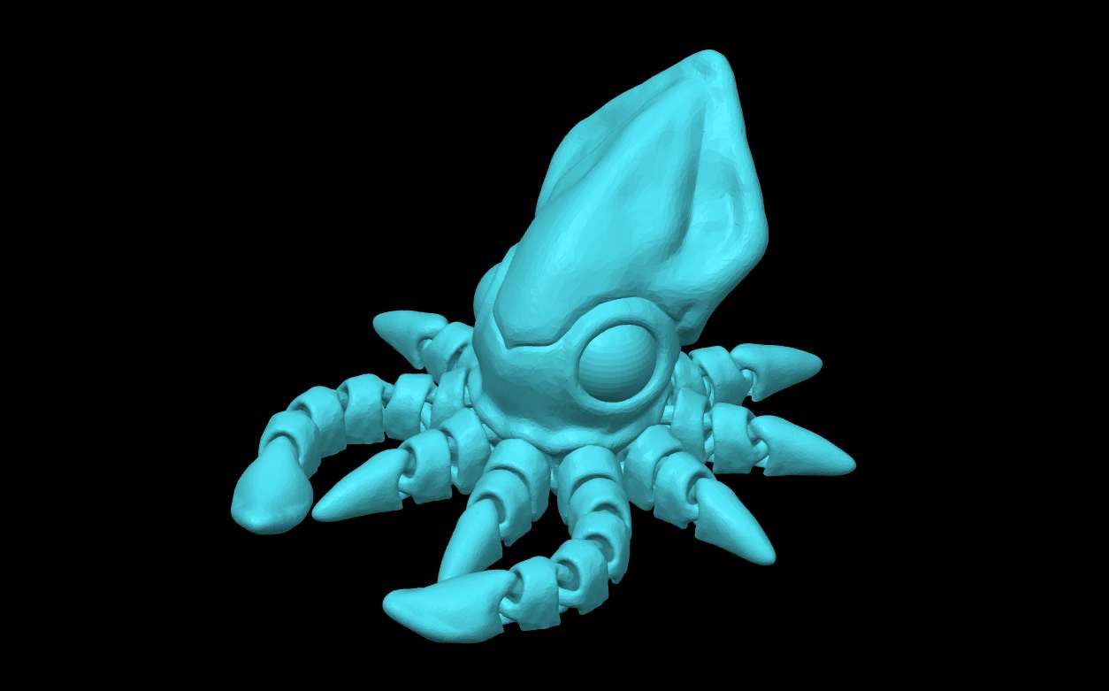 Squid Octopuse