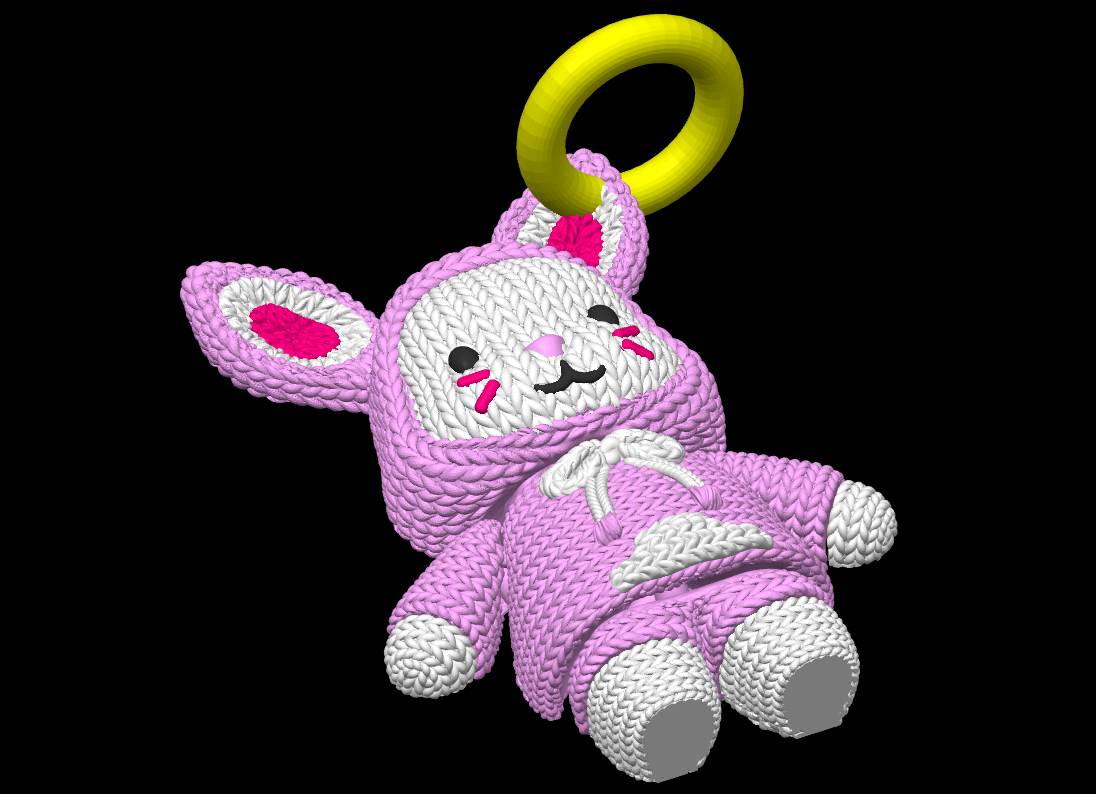 Knitted Rabbit