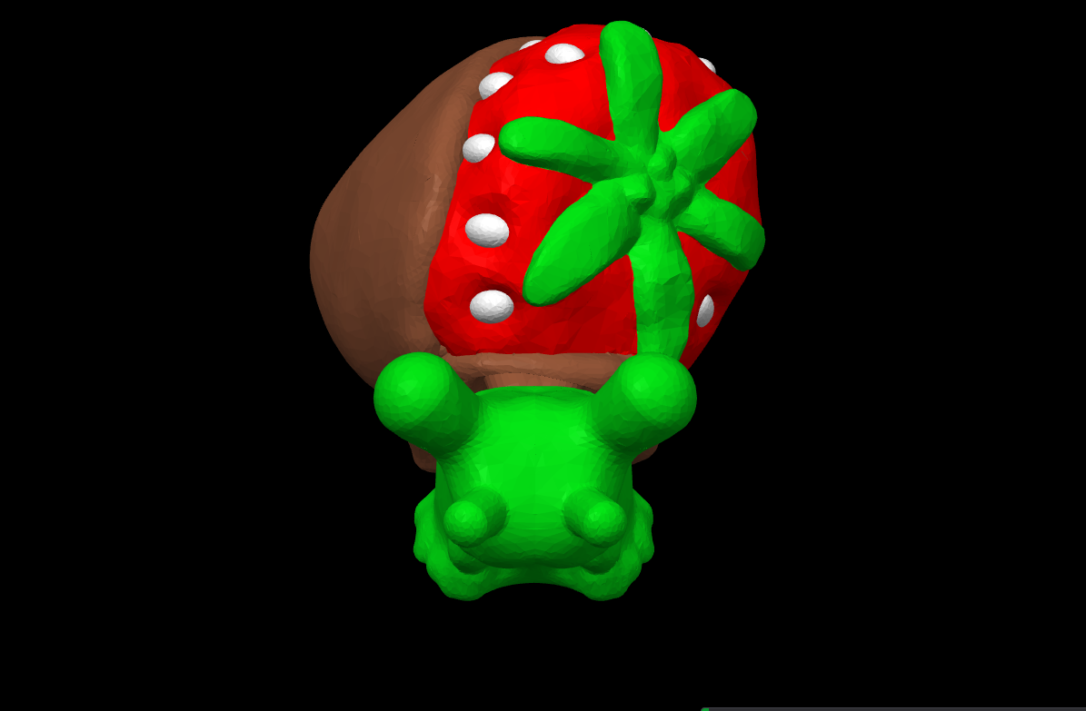 Chocolate Strawberry Snail