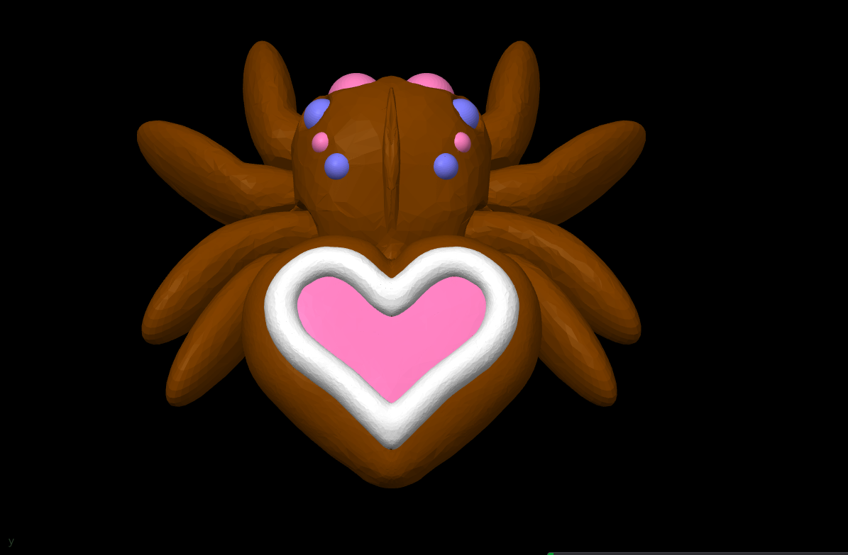 Cookie Heart Spider