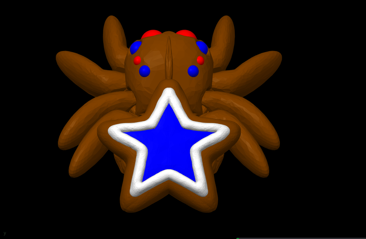 Cookie Star Spider